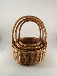 F29/07 fruit basket set of 3 pieces