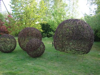 Wicker balls D120-280cm